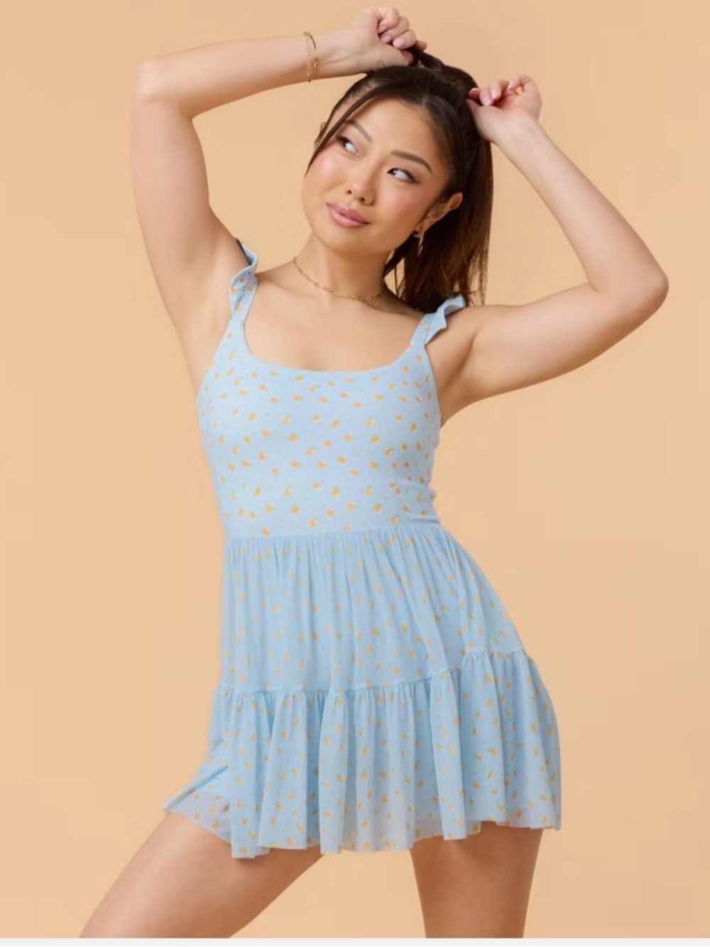 Blogilates Women Mommy & Me Ballerina Ruffle Dress
